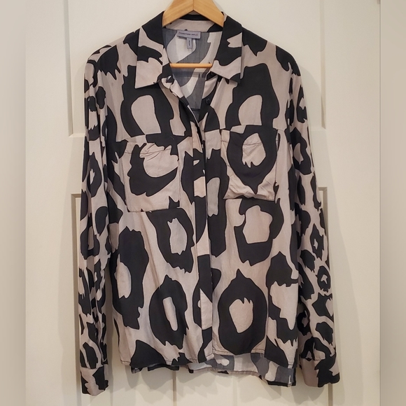 Anthropologie Conditions Apply Long Sleeve Shirt - Picture 2 of 8